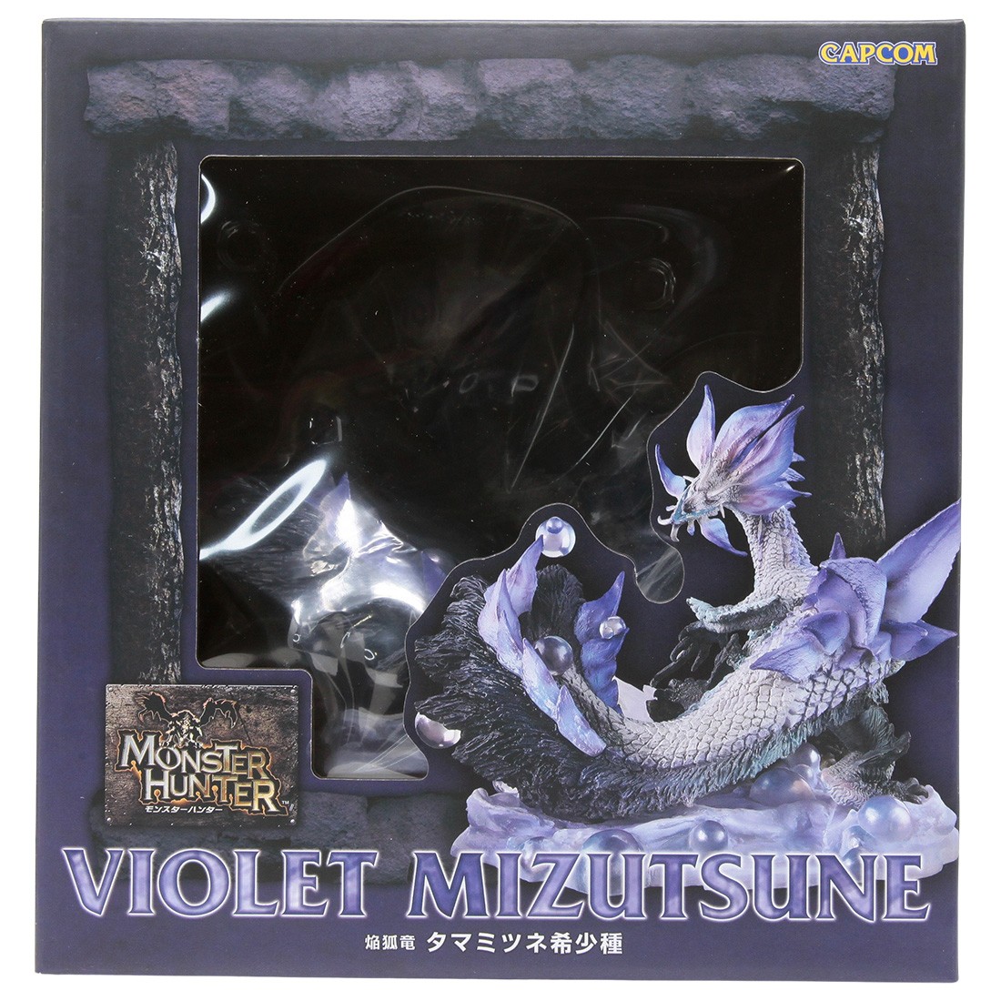 Capcom Figure Builder Creator's Model Monster Hunter Violet Mizutsune Figure (purple)