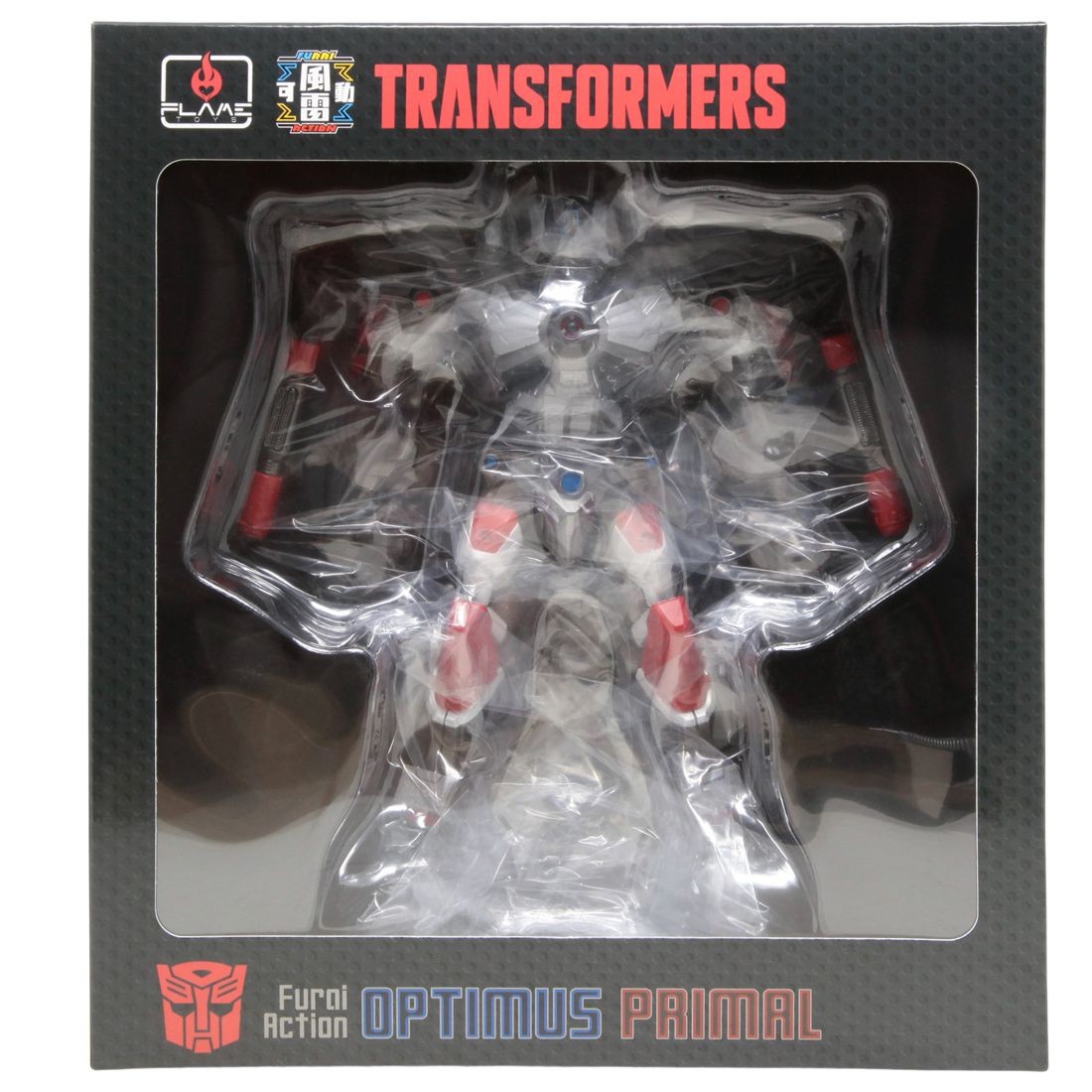 Flame Toys Furai Action Transformers Optimus Primal Figure (black)