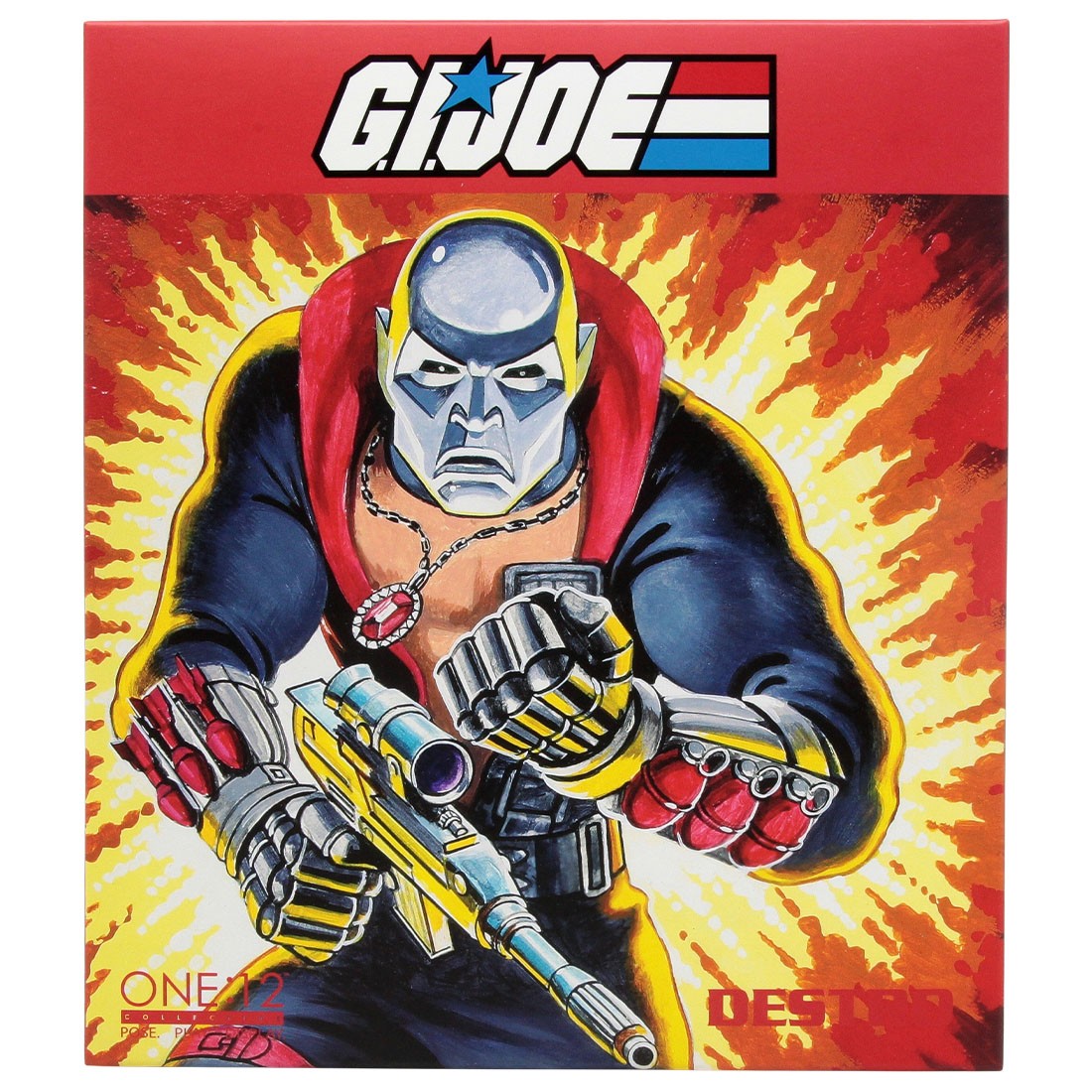 Mezco Toys One-12 Collective G.I. Joe Destro Figure (black)
