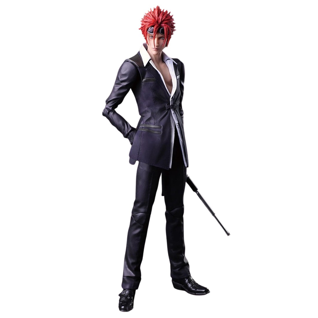 Square Enix Final Fantasy VII Remake Play Arts Kai Reno Figure (black)
