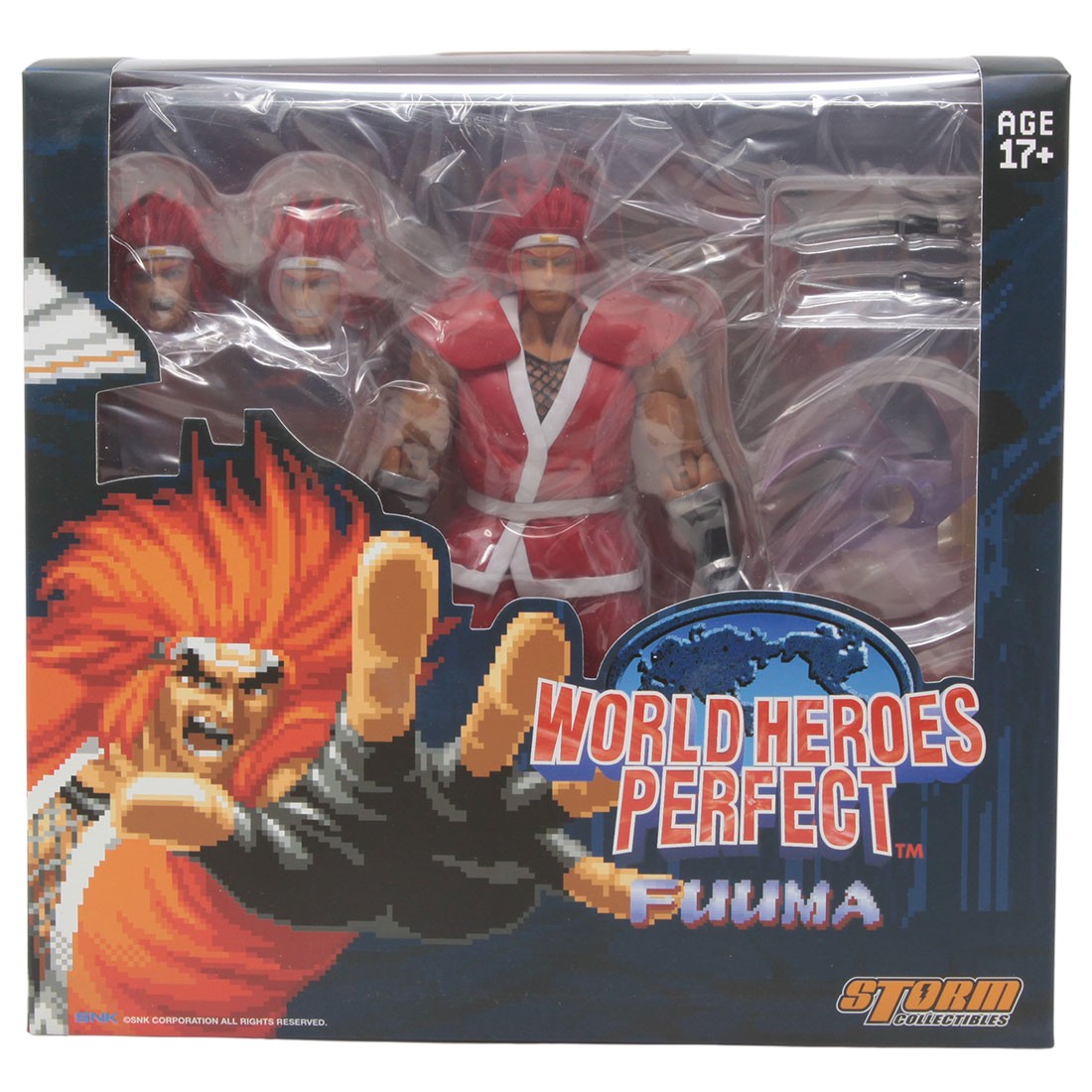 Storm Collectibles World Heroes Perfect Fuuma Kotaro 1/12 Action Figure (red)
