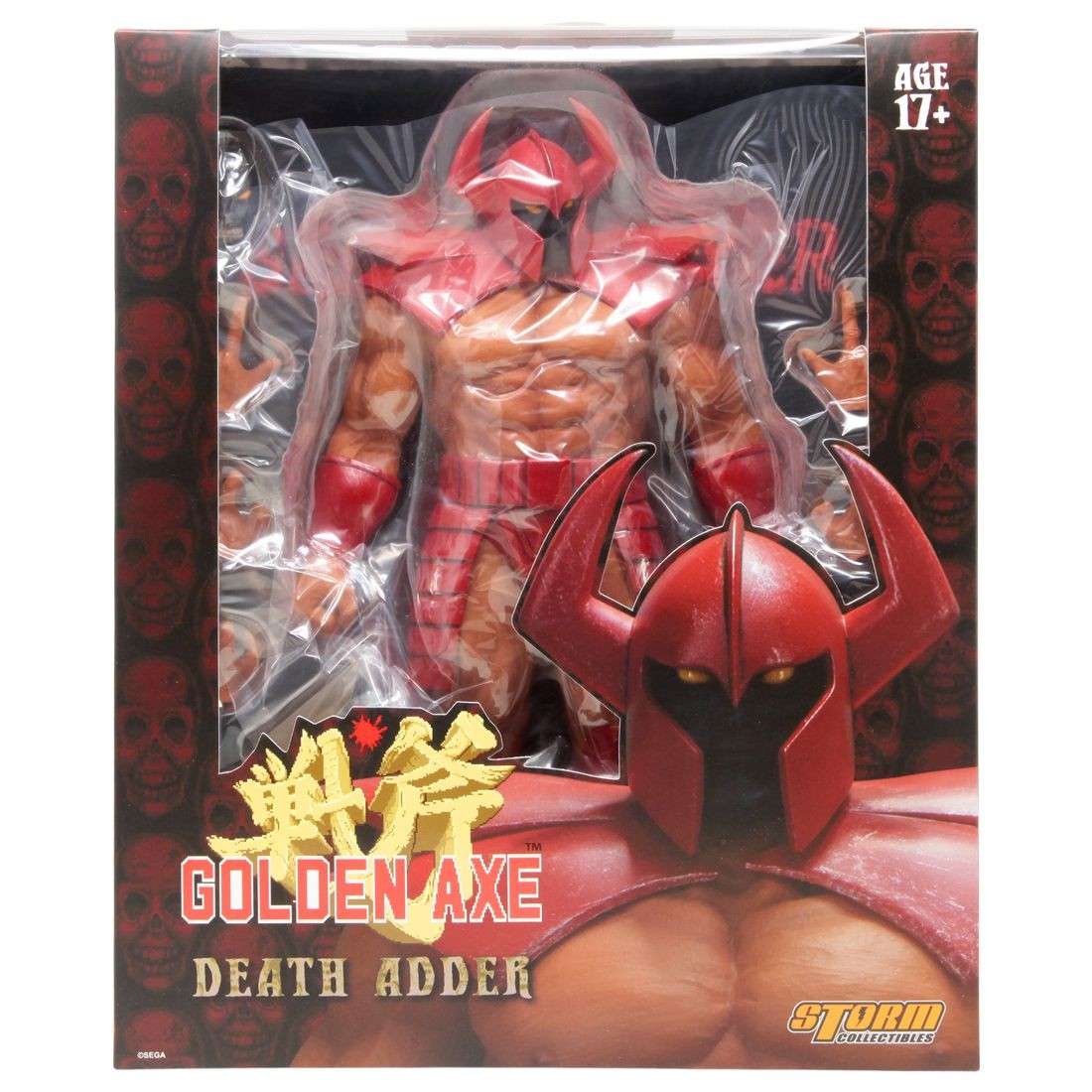 Storm Collectibles Golden Axe Death Adder 1/10 Action Figure (red)