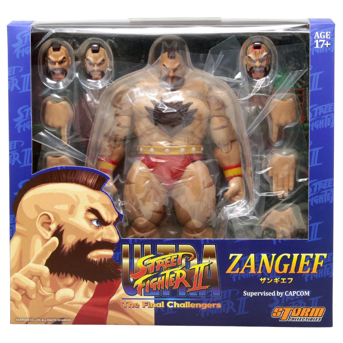 Storm Collectibles Ultimate Street Fighter II The Final Challenger Zangief Action Figure (tan)