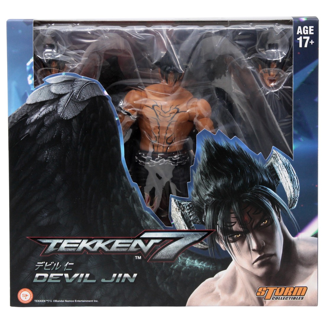 Storm Collectibles Tekken 7 Devil Jin 1/12 Action Figure (black)