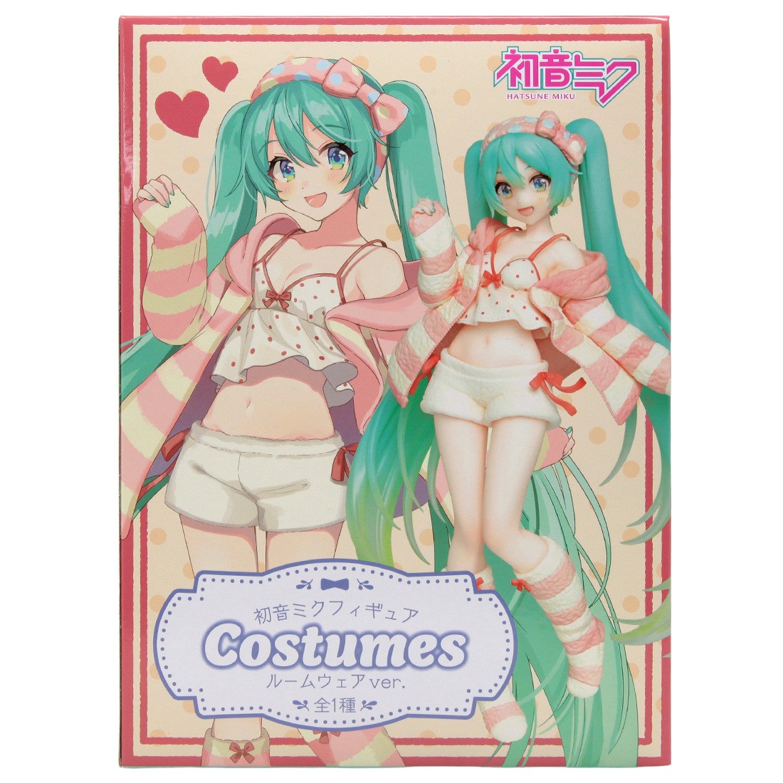 Taito Hatsune Miku Costumes Roomwear Ver. Prize Figure (pink)