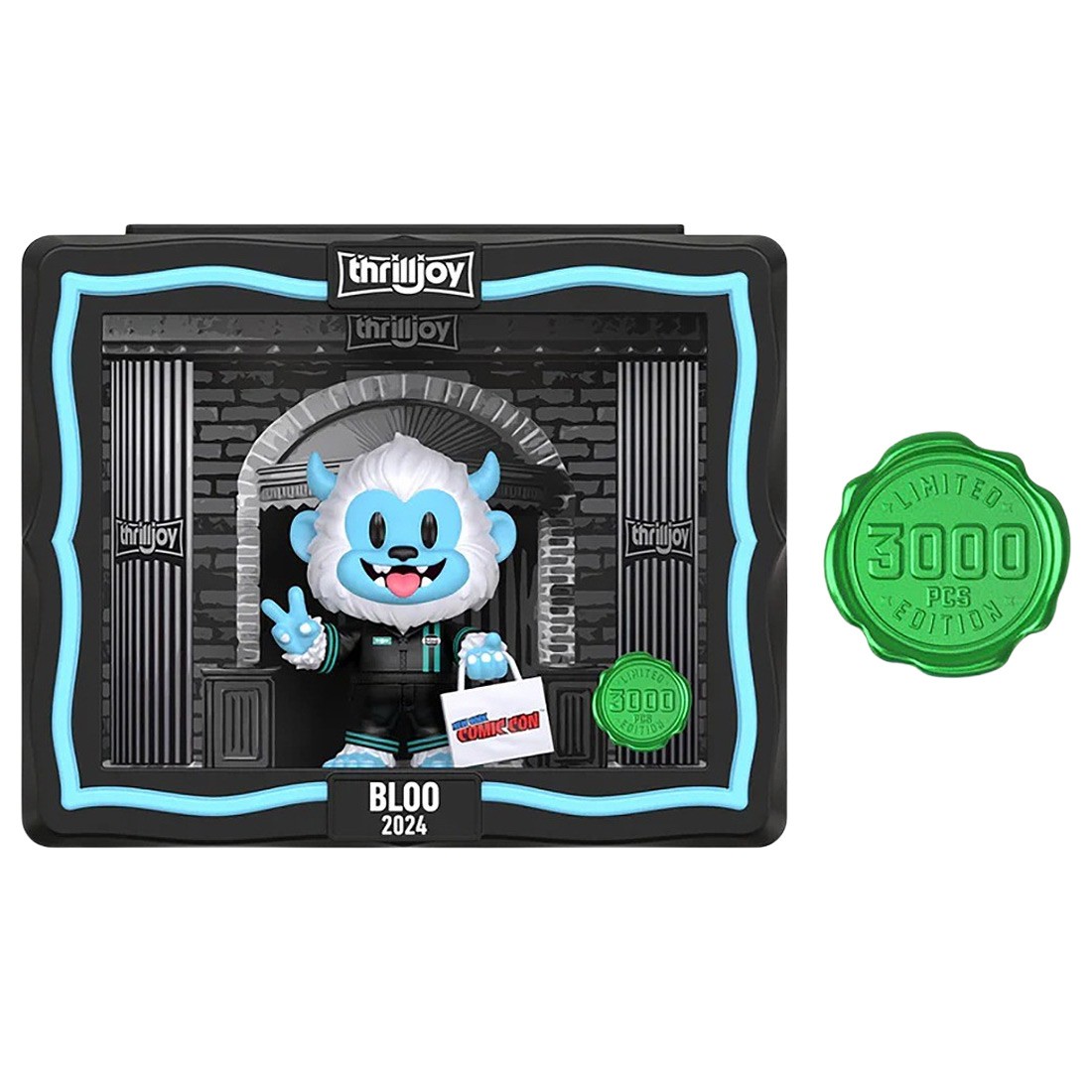 Thrilljoy PIX! Mascot Bloo 2024 (blue)