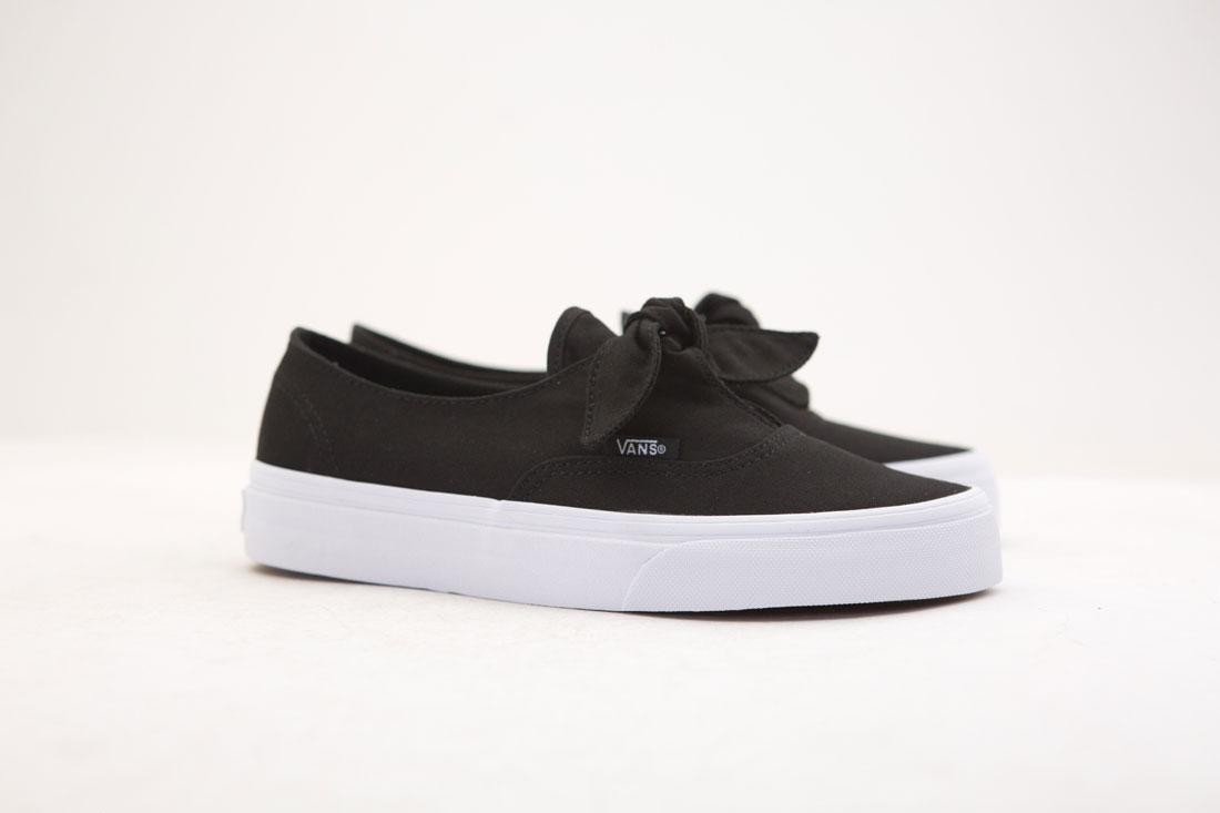 Vans Women Authentic Knotted (black / white)