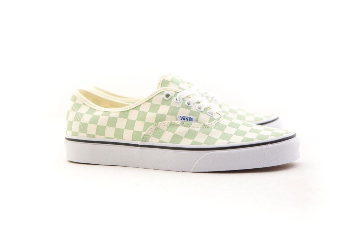 Vans Men Authentic - Checkerboard (green / ambros / white)