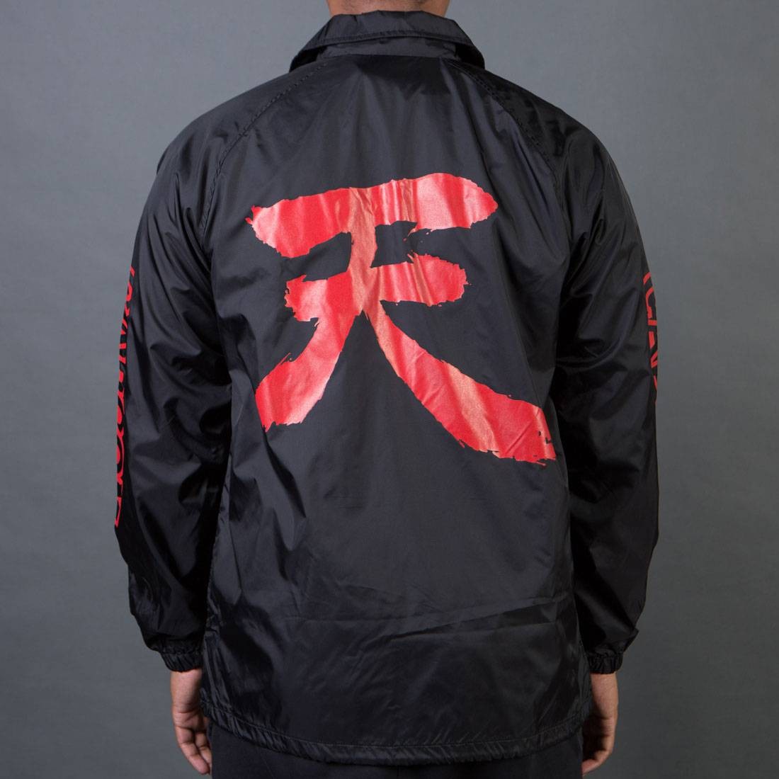 BAIT x Street Fighter Men Akuma Symbol Jacket (black)
