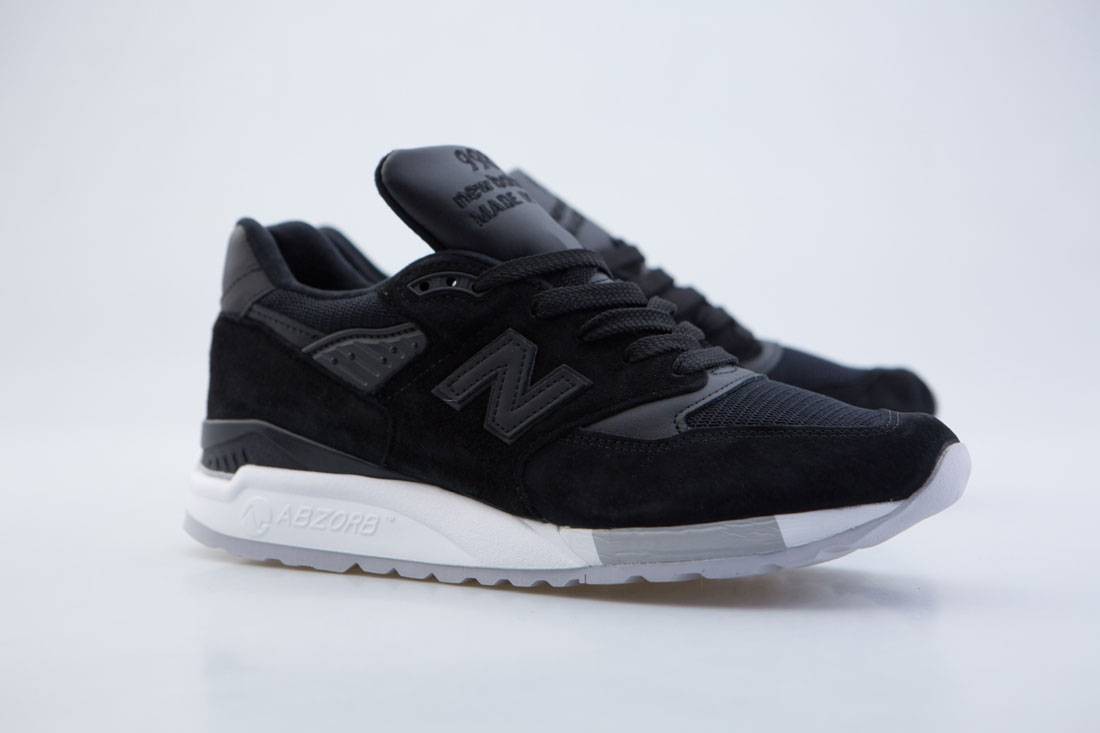 New Balance Men 998 M998NJ - Made In USA (black / grey)