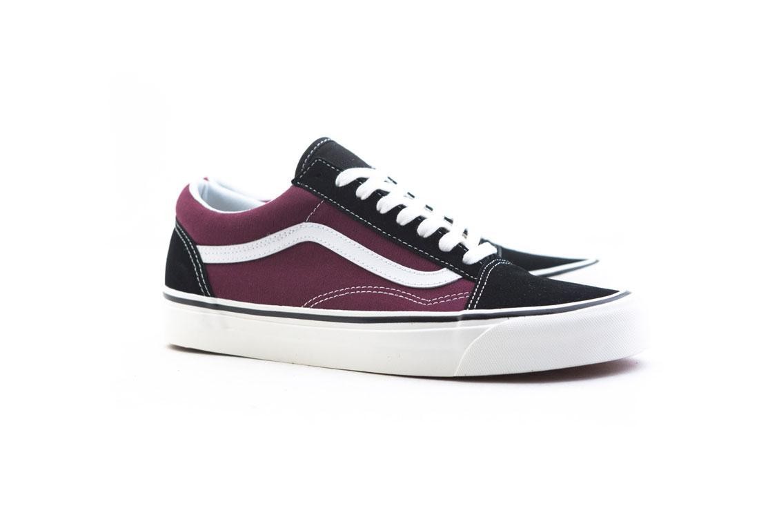 Vans Men Old Skool DX - Anaheim (burgundy / white / black)