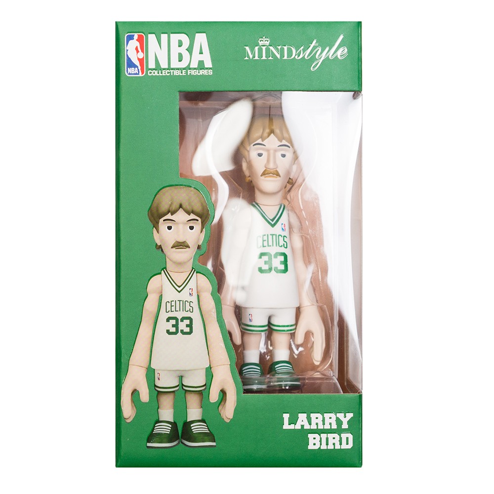 MINDstyle x Coolrain NBA Legends Boston Celtics Larry Bird Figure (white)
