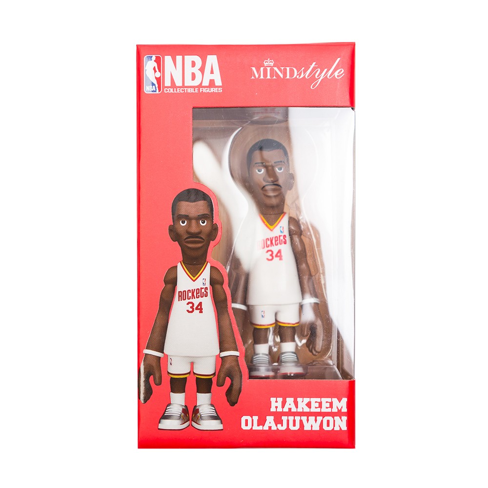 MINDstyle x Coolrain NBA Legends Houston Rockets Hakeem Olajuwon Figure (white)