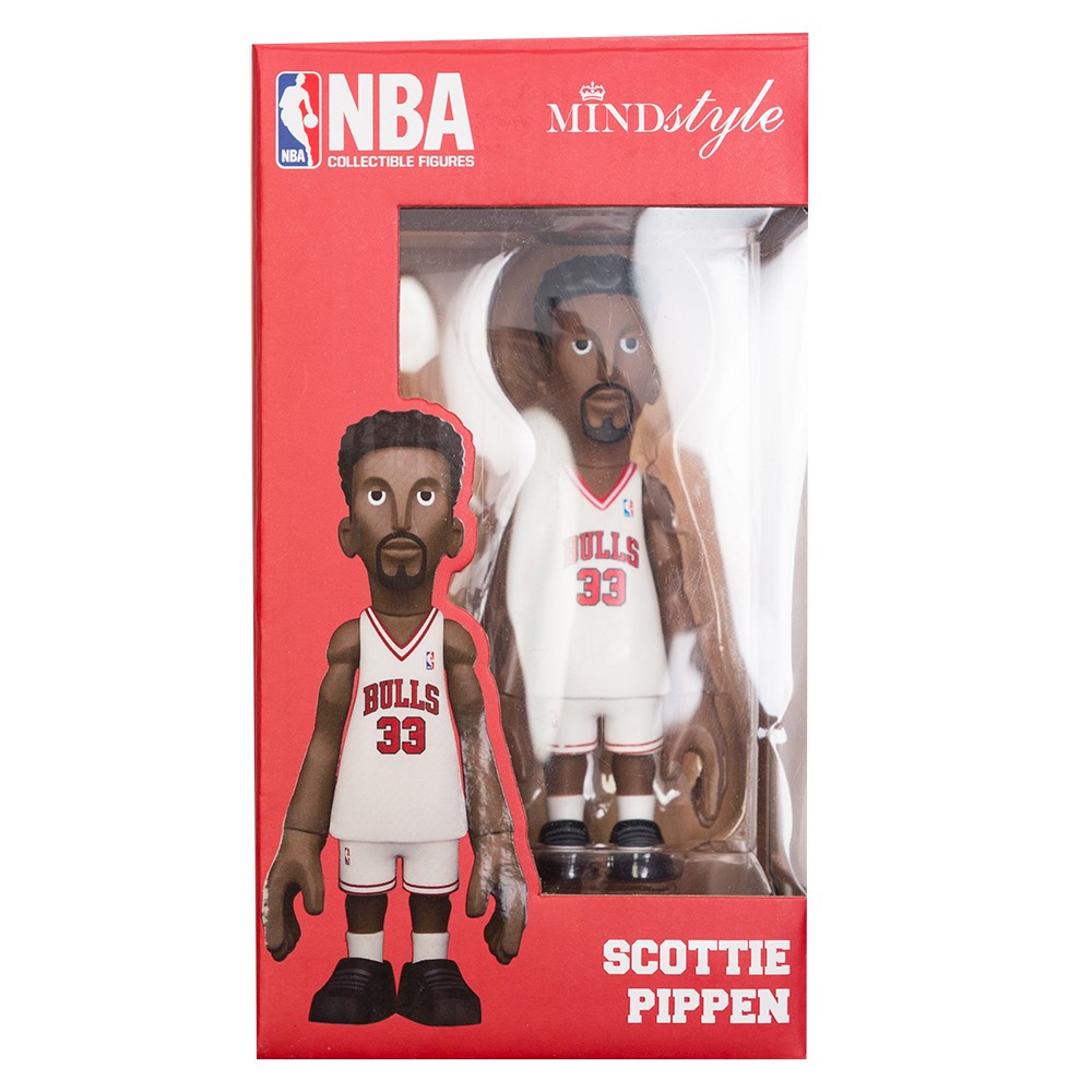MINDstyle x Coolrain NBA Legends Chicago Bulls Scottie Pippen Figure (white)