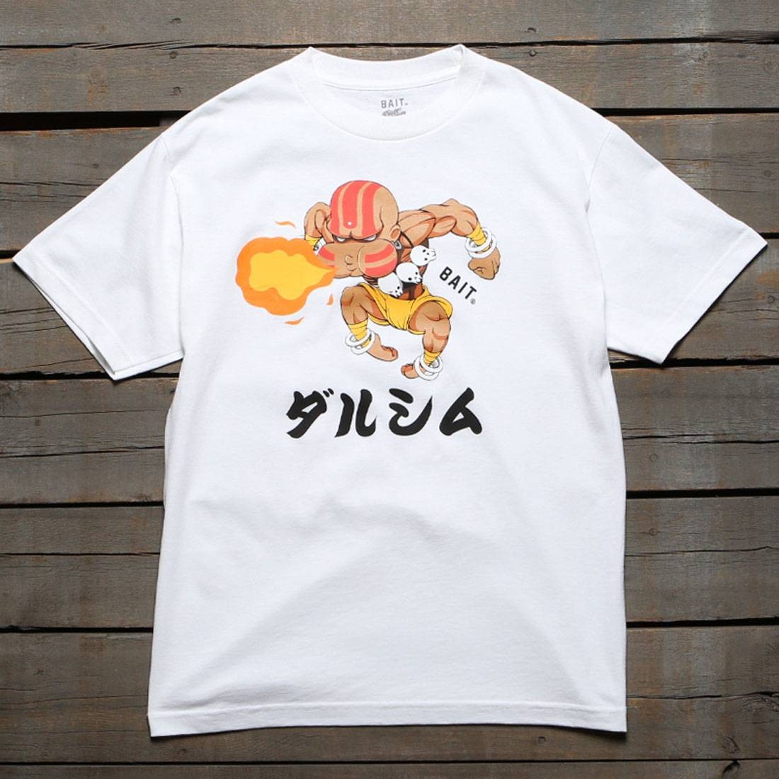 BAIT x Street Fighter Men Chibi Dhalsim Tee (white)