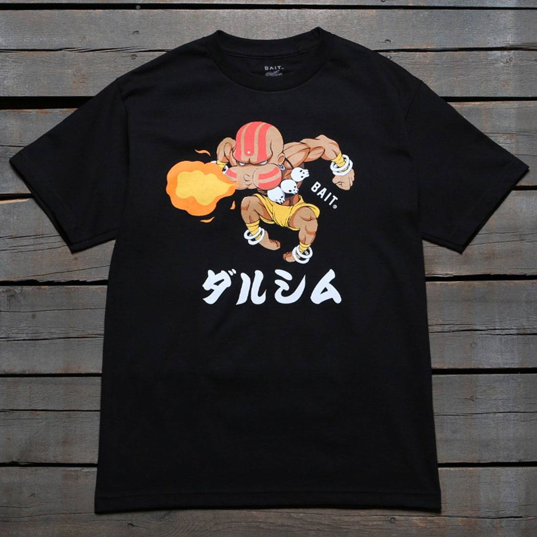 BAIT x Street Fighter Men Chibi Dhalsim Tee (black)