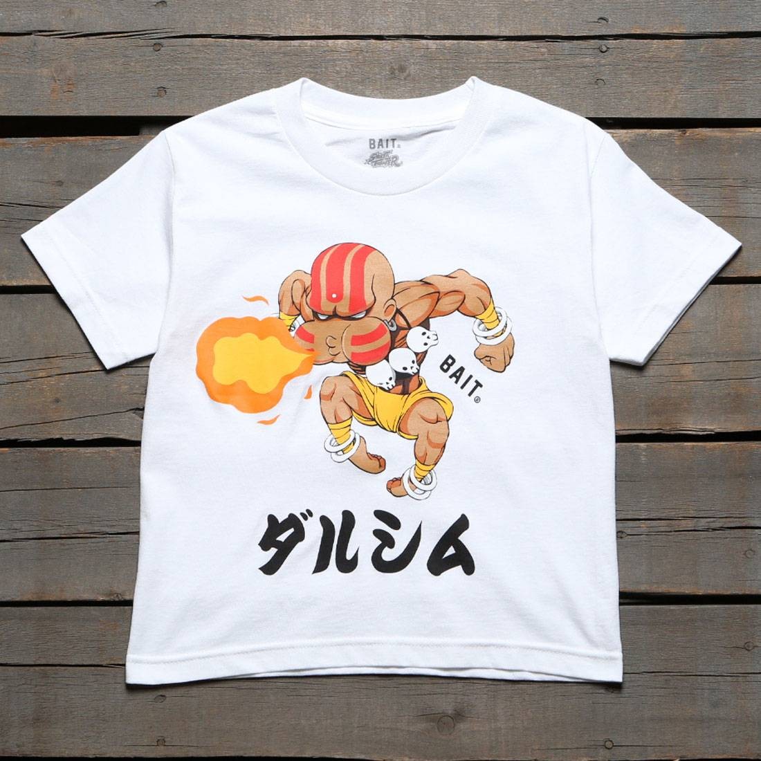 BAIT x Street Fighter Chibi Dhalsim Youth Tee (white)