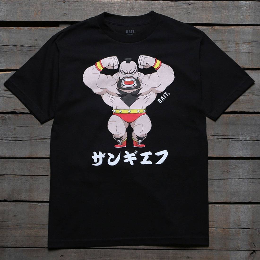 BAIT x Street Fighter Men Chibi Zangief Tee (black)