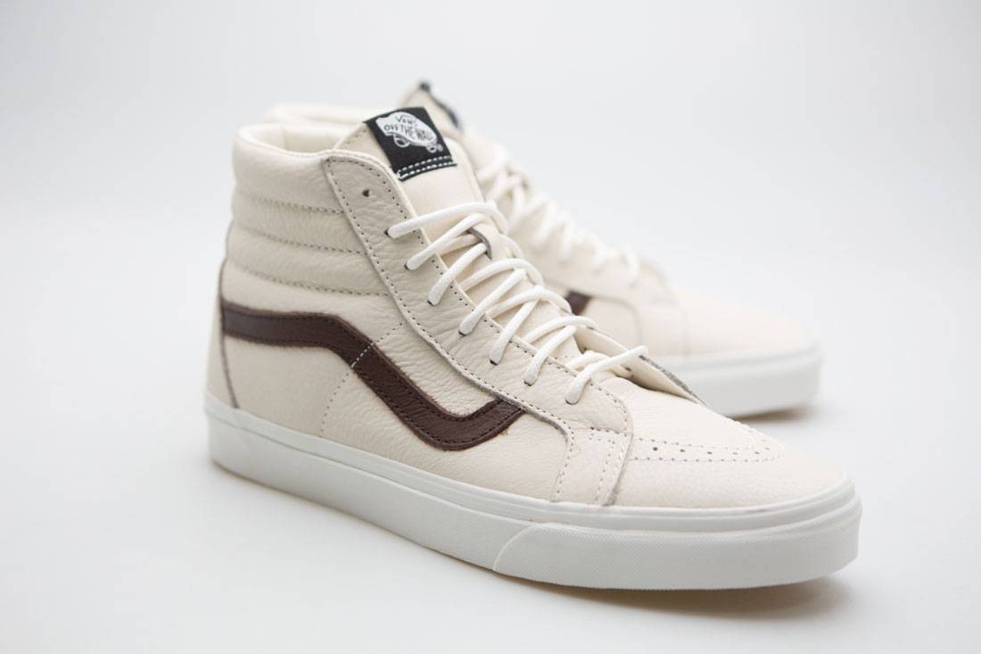 Vans Men SK8-Hi Reissue - Leather (white / blanc de blanc)