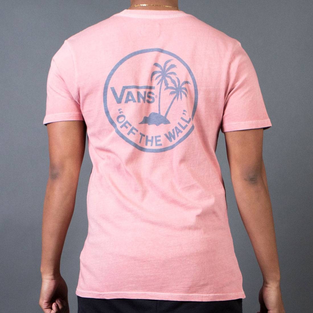 Vans Men Vintage Mini Palm Tee (tan / rose / mirage)