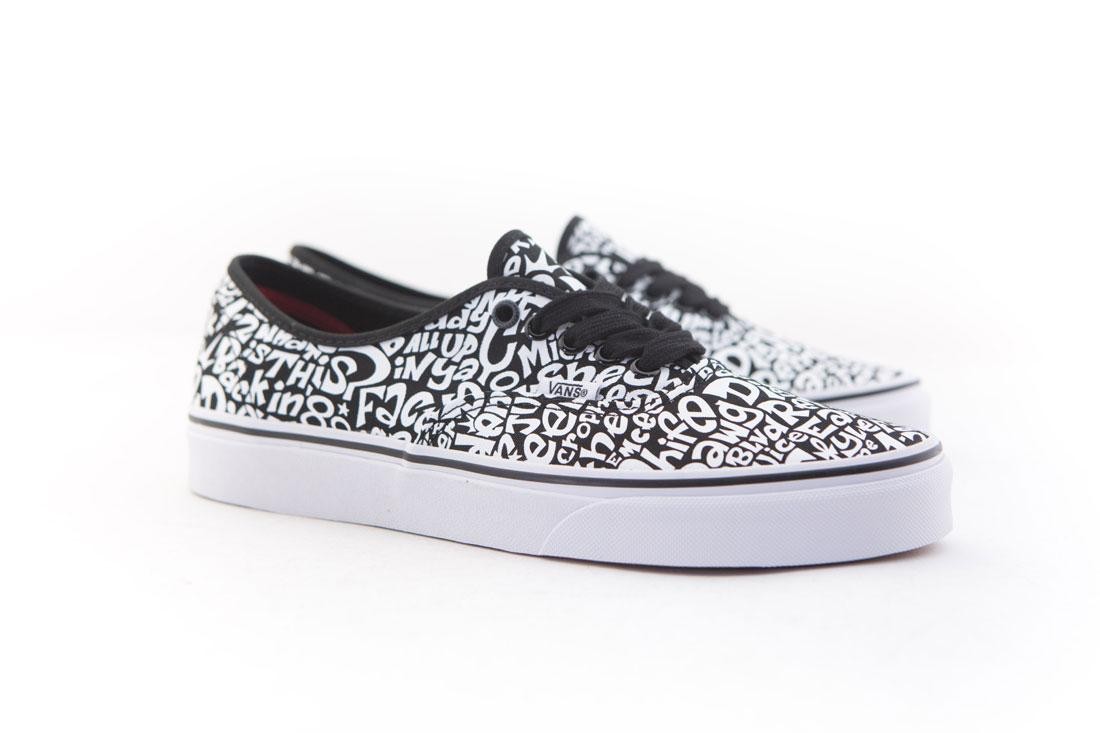 Vans x A Tribe Called Quest Men Authentic - Track List (black / white)