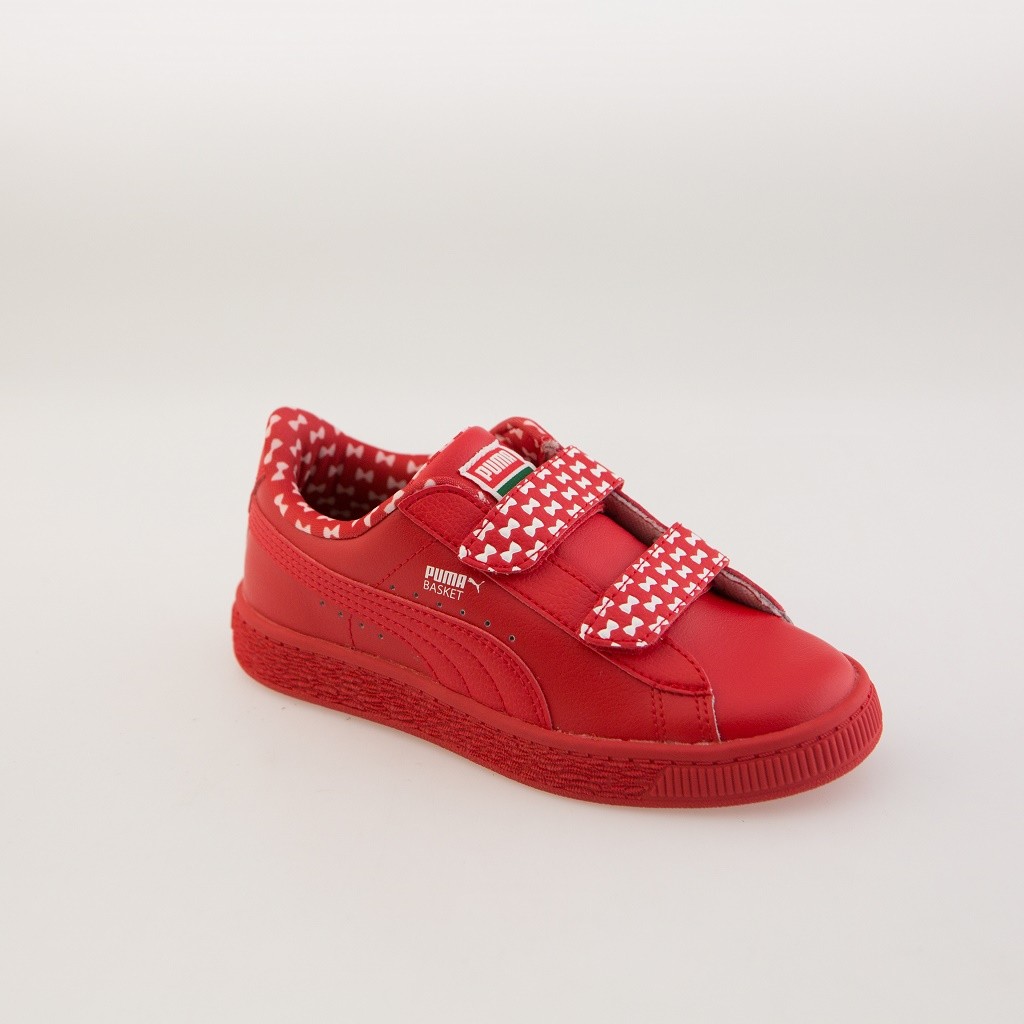 Puma x Sesame Street Little Kids Basket Mono V - Elmo (red)