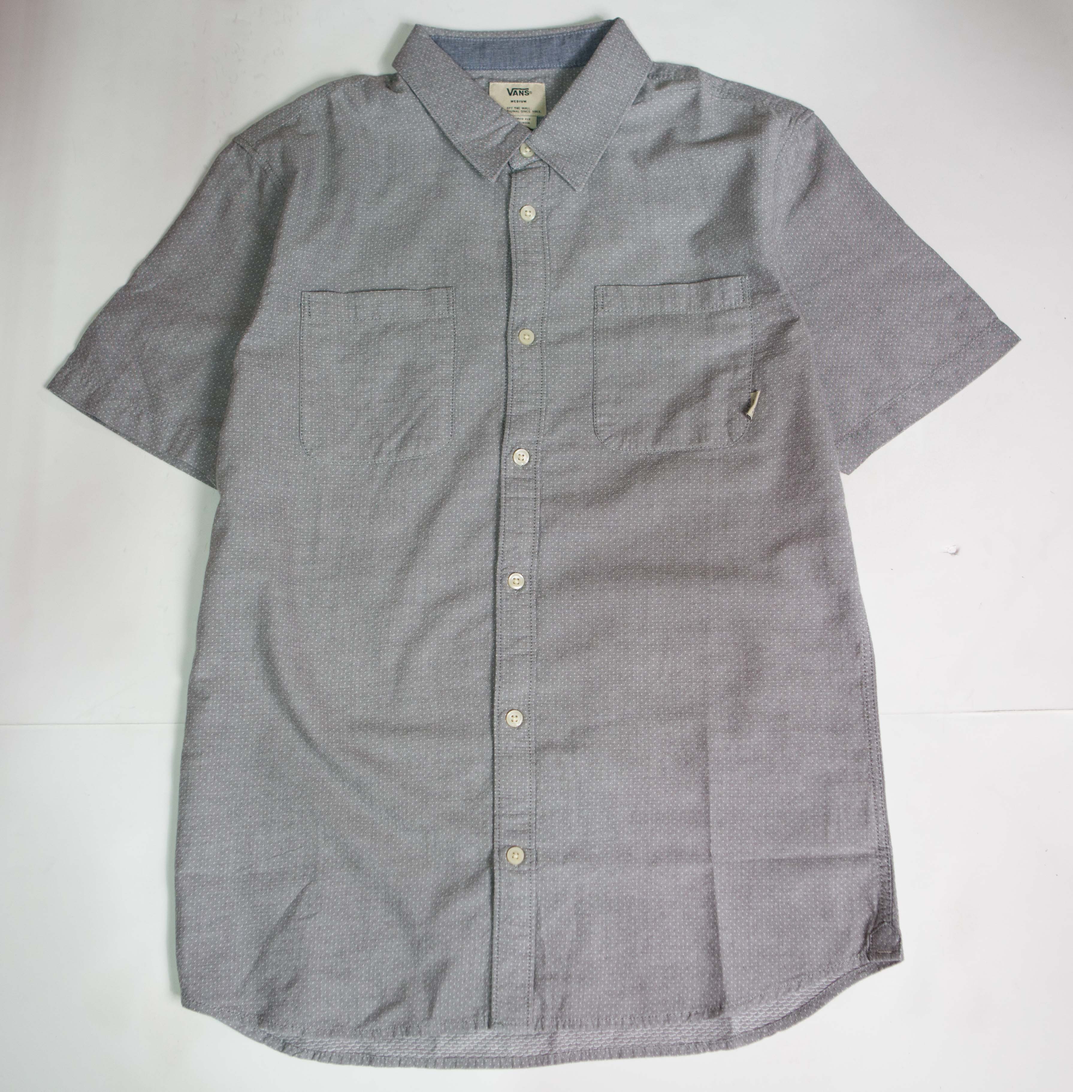 Vans Men Pierson Woven Shirt (gray / gravel)
