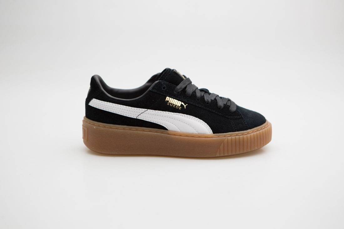 Puma Women Suede Platform (black)