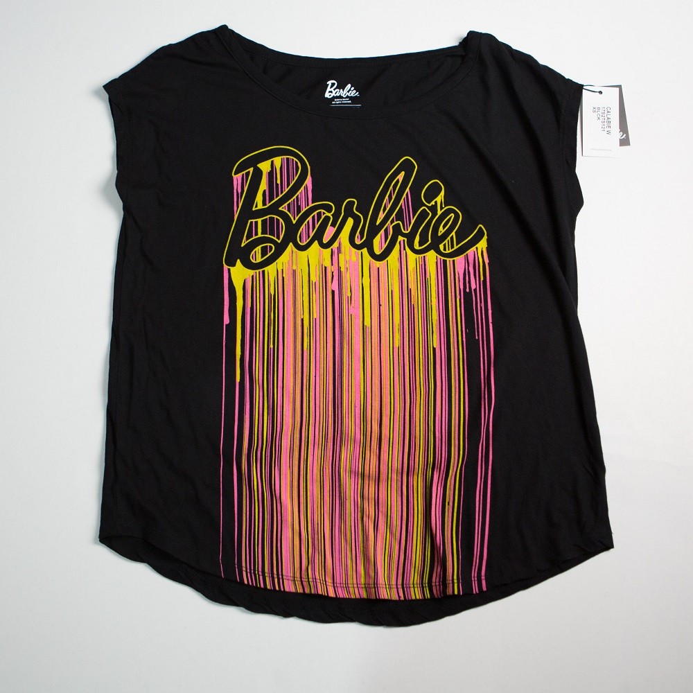 Eleven Paris x Barbie Women Barbie Drip Calabie Tee (black)
