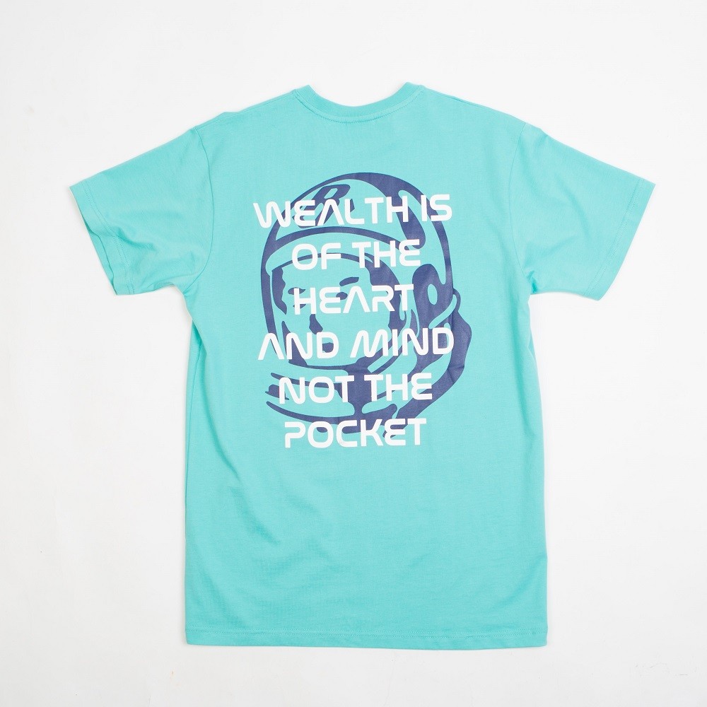 Billionaire Boys Club Men BB Wealth Tee (blue / turqouoise)
