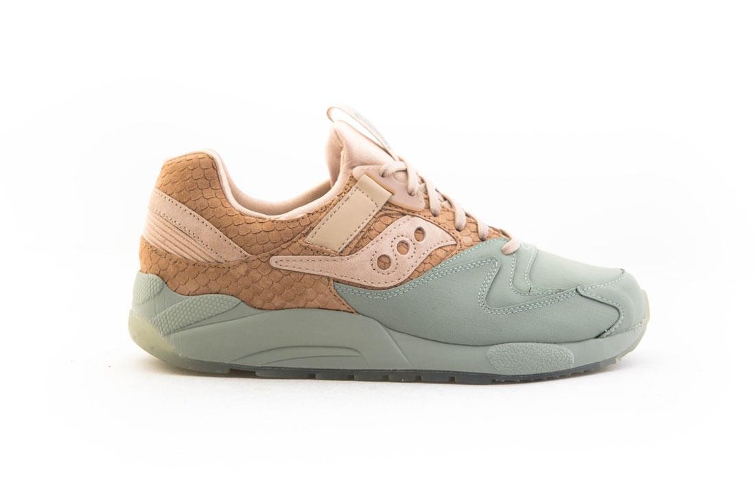Saucony Men Grid 9000 HT (brown / tan / green)