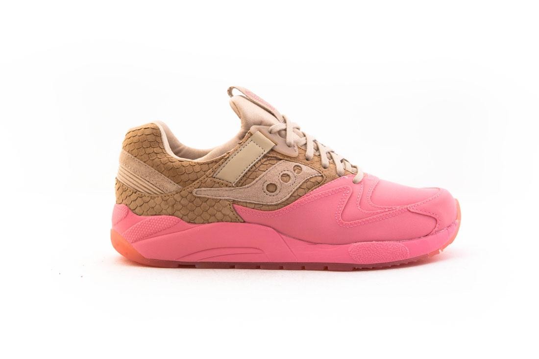 Saucony Men Grid 9000 HT (brown / tan / pink)