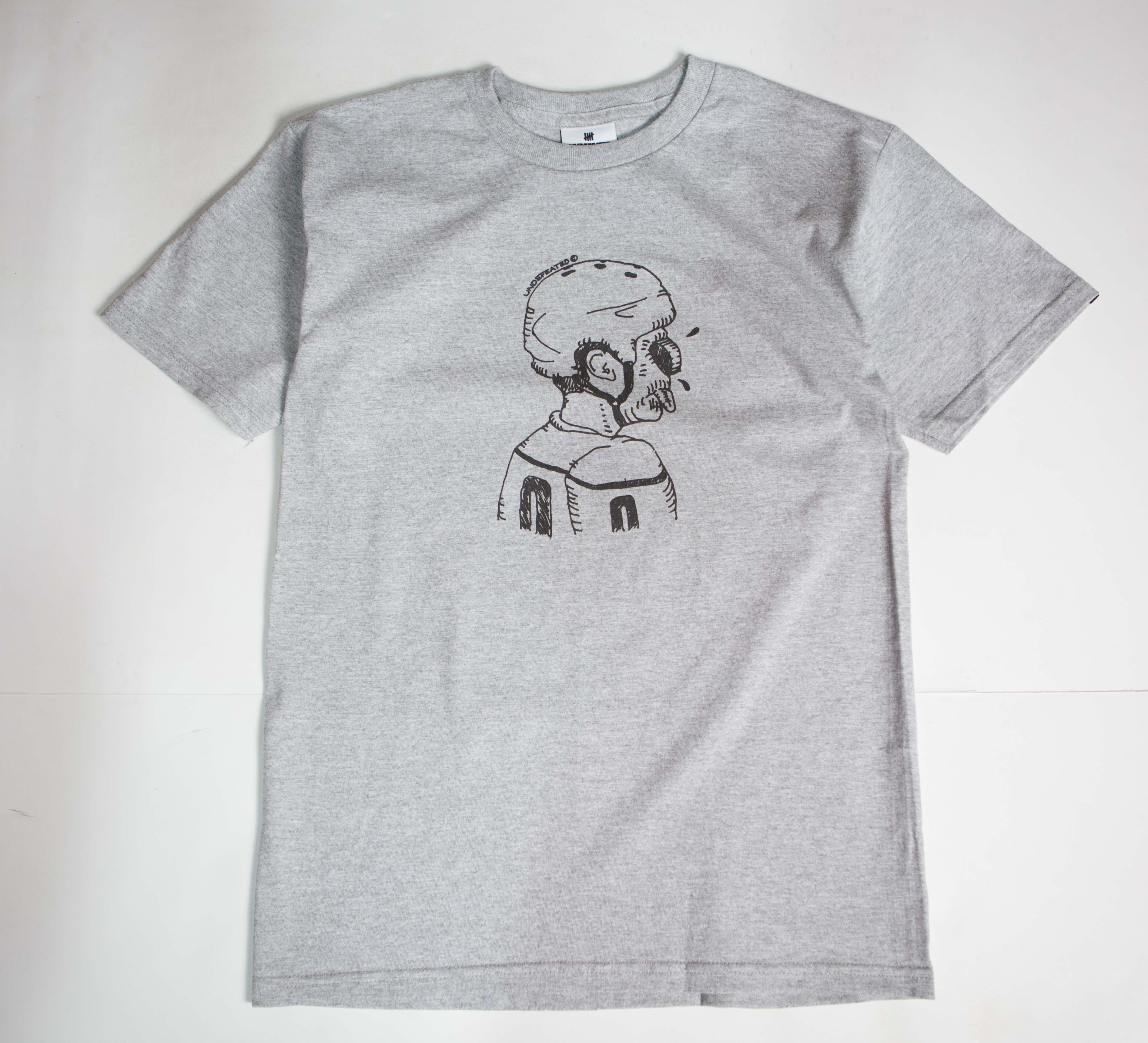 Undefeated Men Puck Eye Tee (gray / heather)