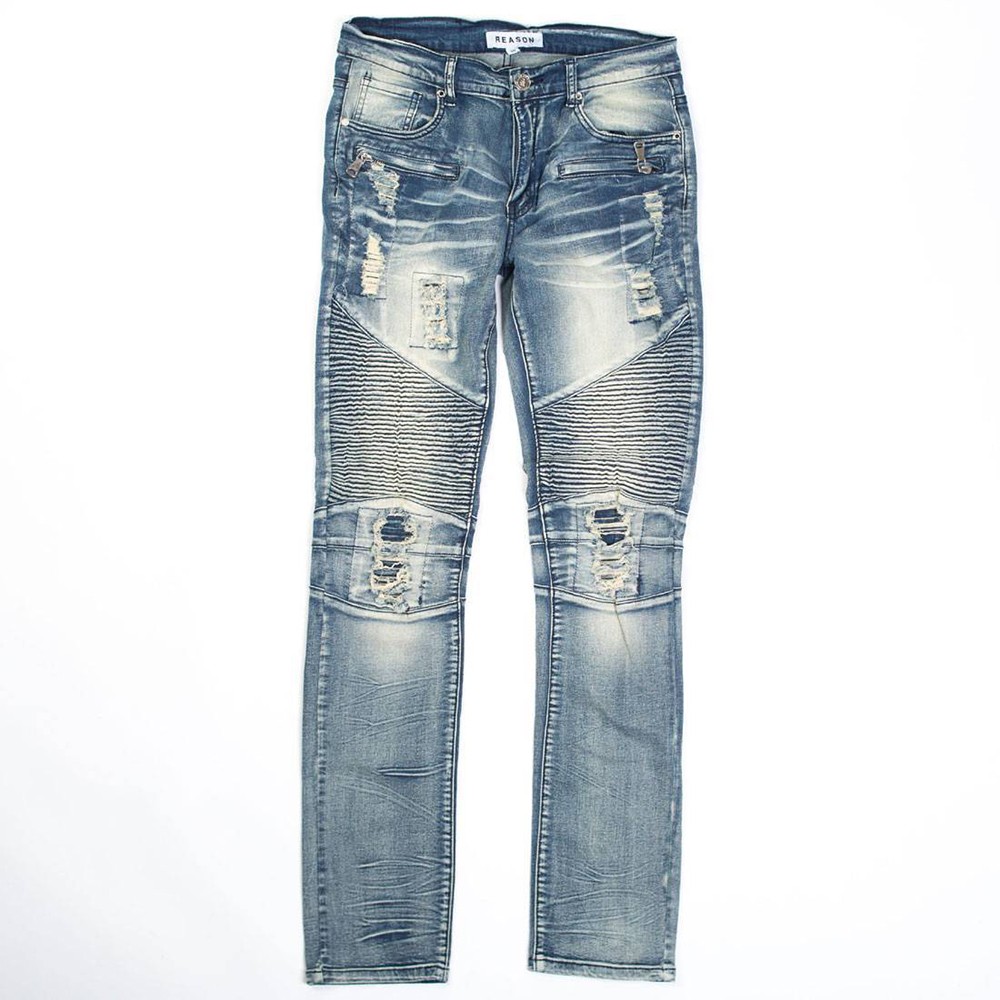 Reason Men Causeway Denim Jeans (blue)