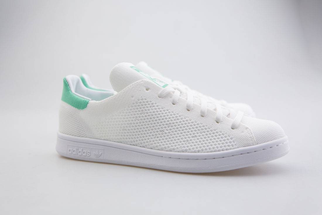 Adidas Men Stan Smith Primeknit (white / footwear white / green glow)