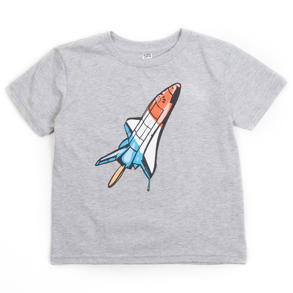 Billionaire Boys Club Youth Ice Shuttle Tee (gray / heather)