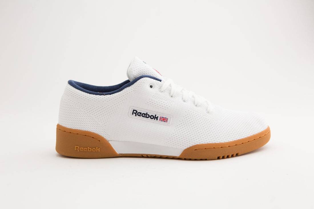 Reebok Men Workout Clean OG Ultraknit (white / classic white / collegiate navy)