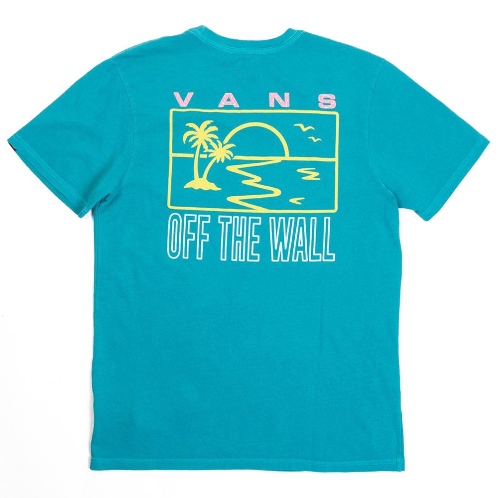 Vans Men Sky Eye Pocket Tee (blue / tile)