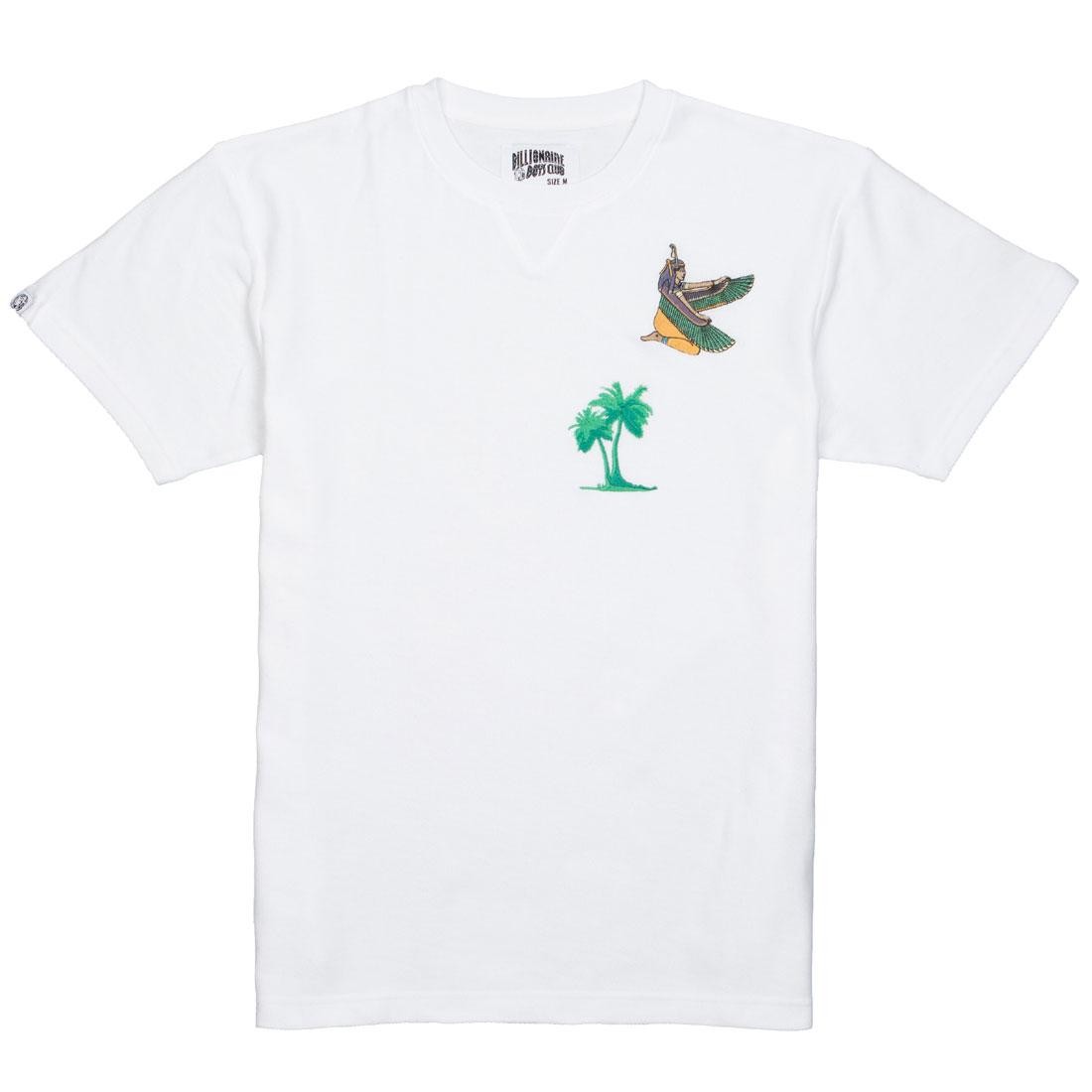 Billionaire Boys Club Men BB Palm Paradise Knit Tee (white)