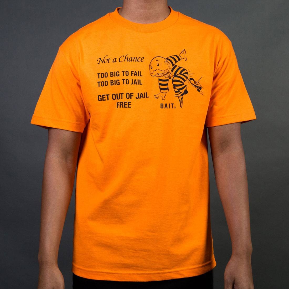 BAIT x Hasbro Monopoly Men No Chance Tee (orange)