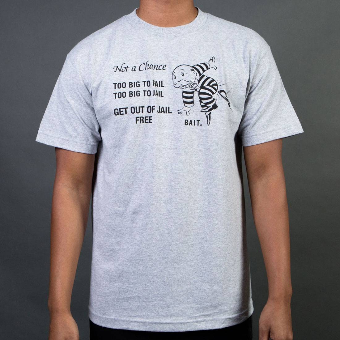 BAIT x Hasbro Monopoly Men No Chance Tee (gray)