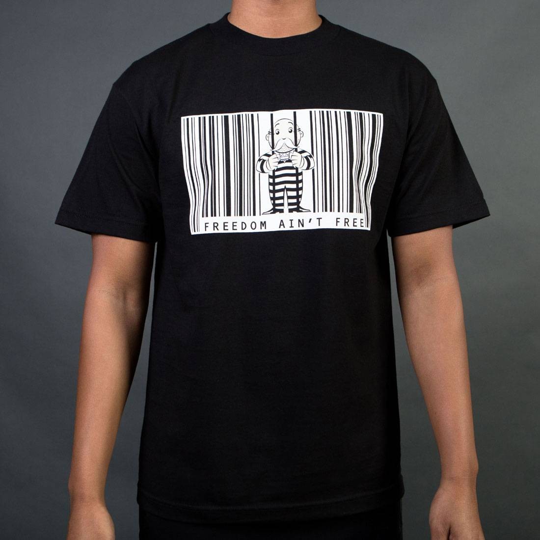 BAIT x Hasbro Monopoly Men Freedom Ain't Free Tee (black)