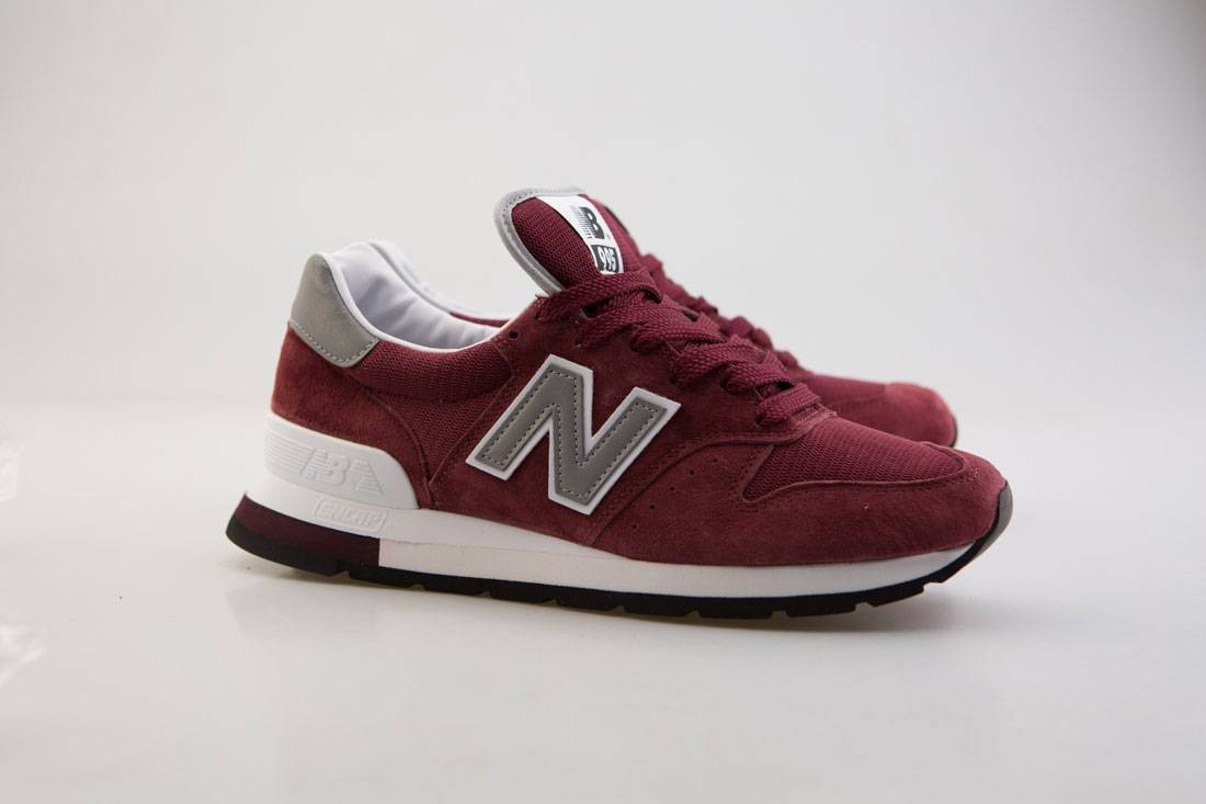 New Balance Men 995 M995CHBG - Made In USA (burgundy / grey)