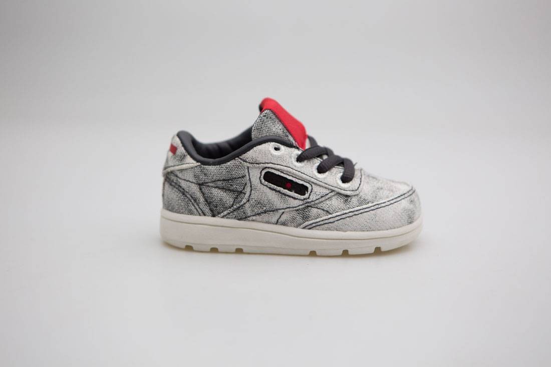 Reebok x Kendrick Lamar Toddlers Club C (white / coat / scarlet)
