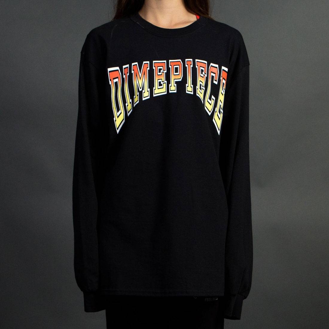 Dimepiece Women Gradient College Longsleeve Tee (black) 1S