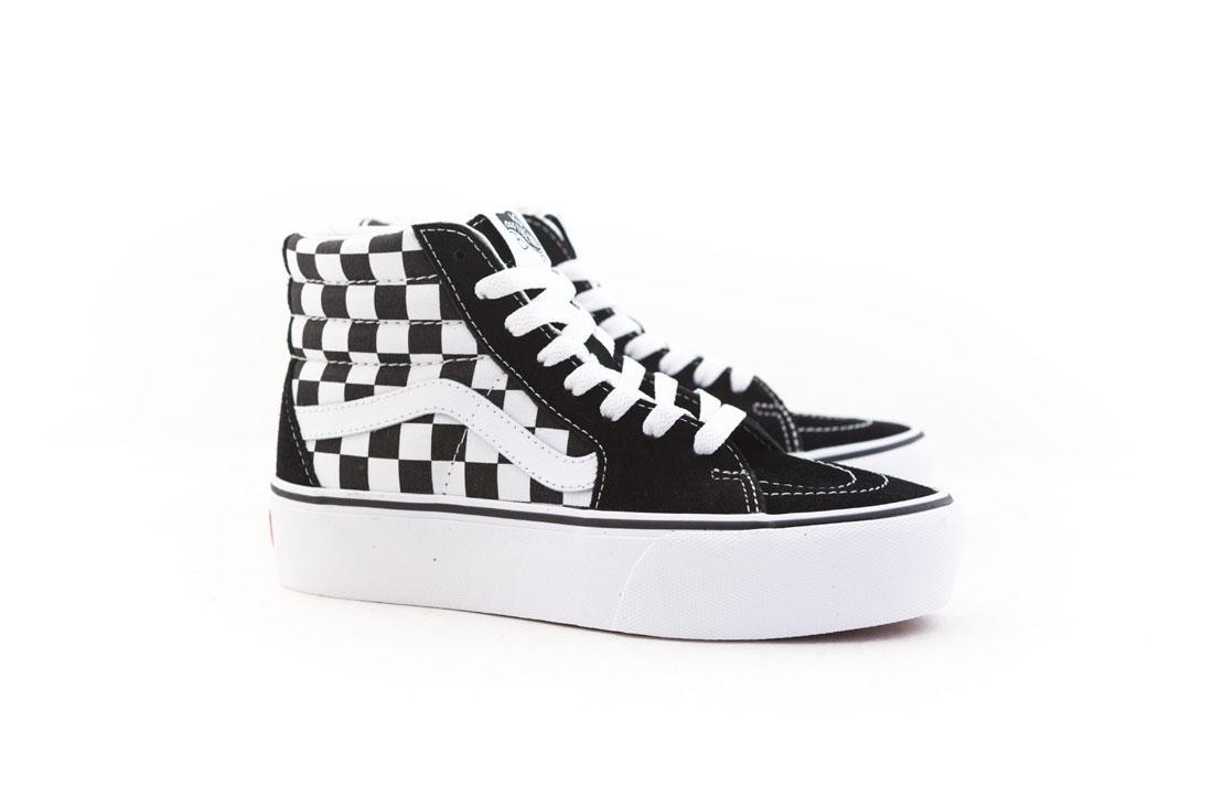 Vans Women SK8-Hi Platform 2 (black / checkerboard)