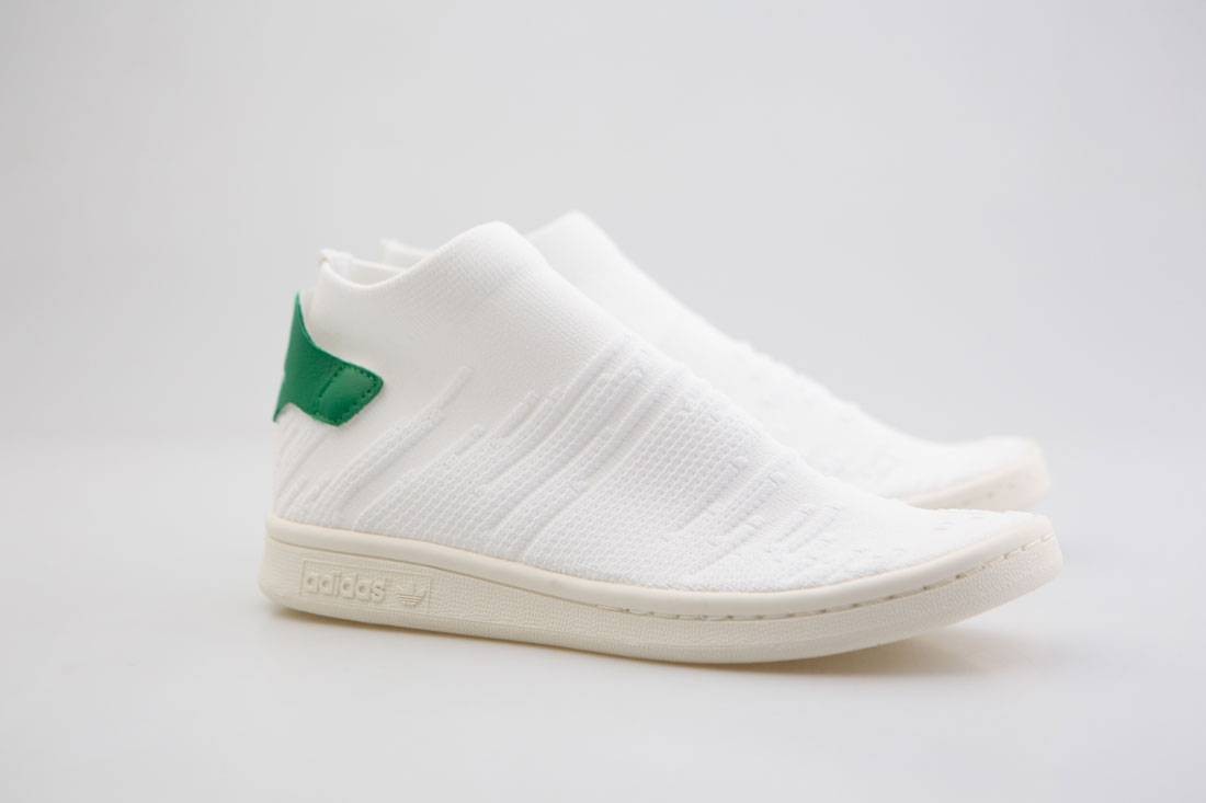 Adidas Women Stan Smith Sock Primeknit W (white / footwear white / green)