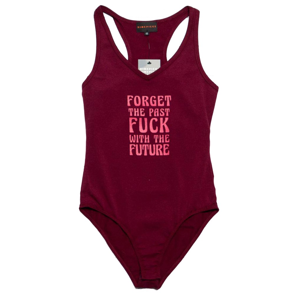 Dimepiece Women Future Bodysuit (burgundy)