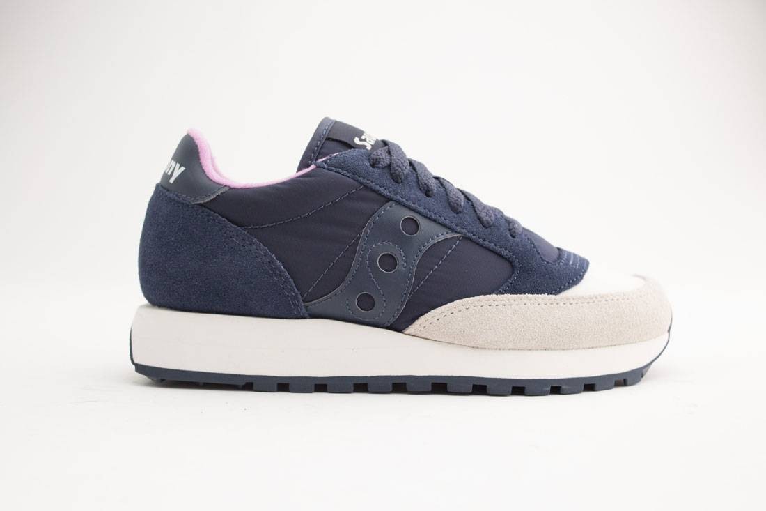 Saucony Women Jazz Original (white / cream / navy)