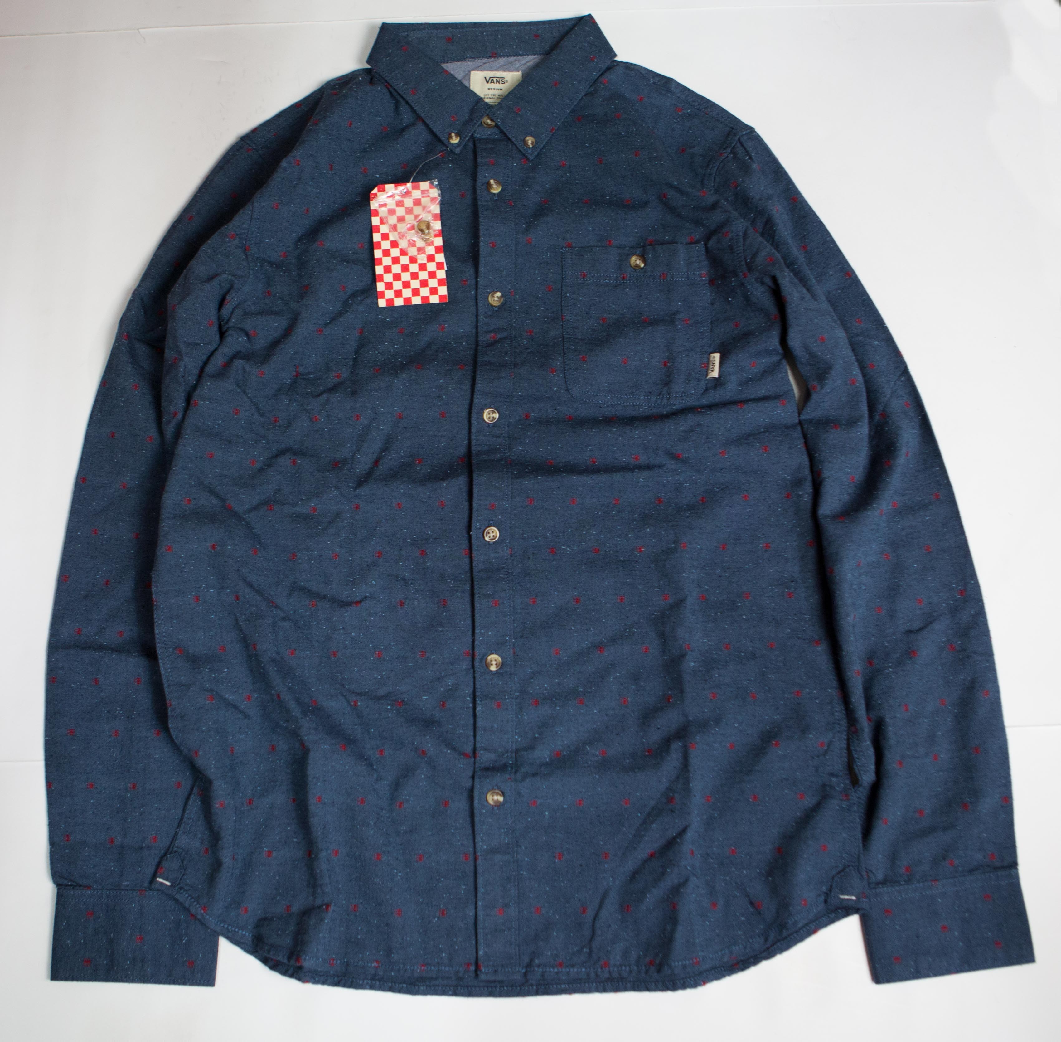Vans Men Edgewood Woven Shirt (blue)